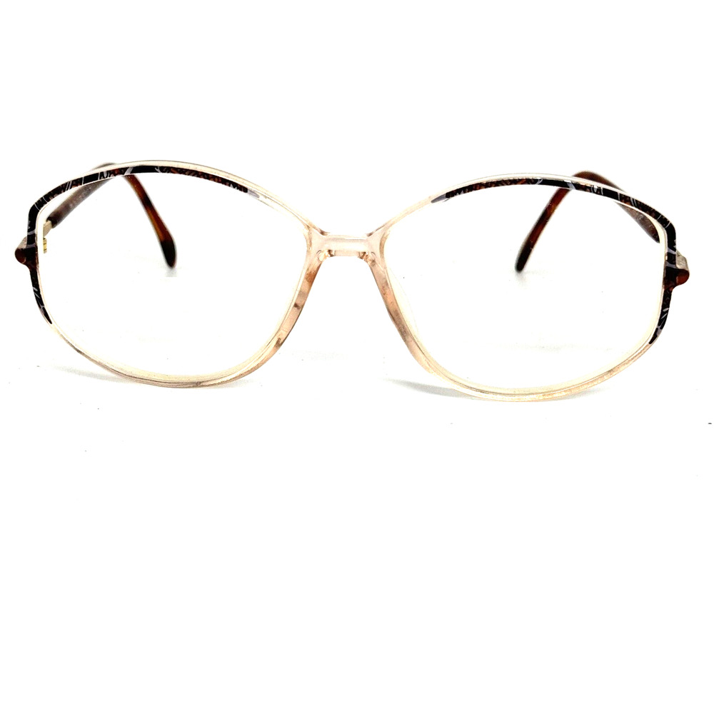 Silhouette SPX 1861 20‎ 6051 Oval Clear Brown Eyeglasses Frame 56-13 H14879